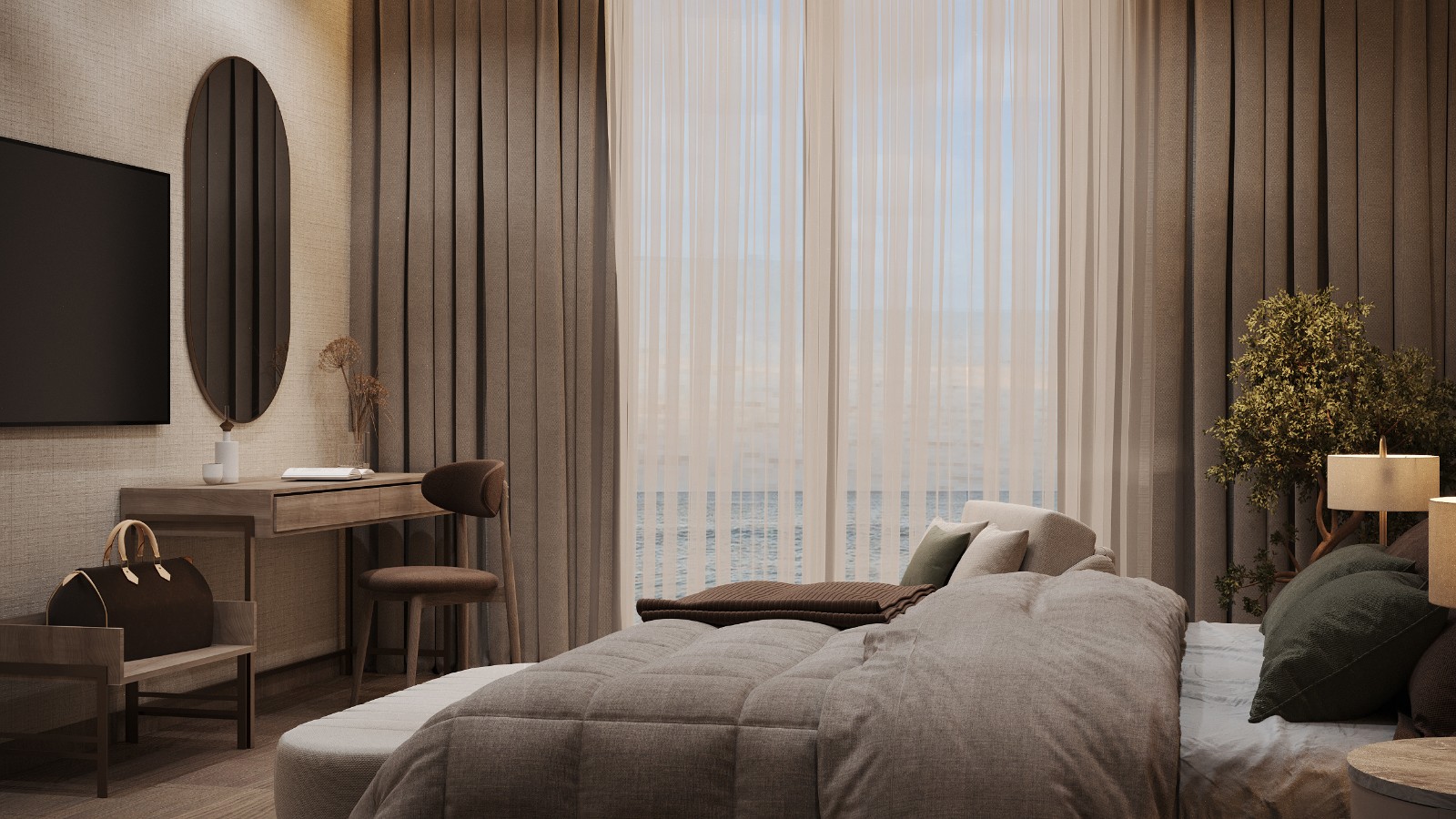 LUXURY SUITE - Dvosoban apartman (pogled na more + balkon)